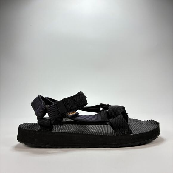 Teva Other - Teva Original Universal Black Adjustable Hook & Loop Sandal 1116866C Youth Sz 3